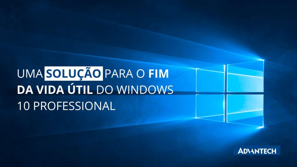 Uma solução para o fim da vida útil do Windows 10 Professional