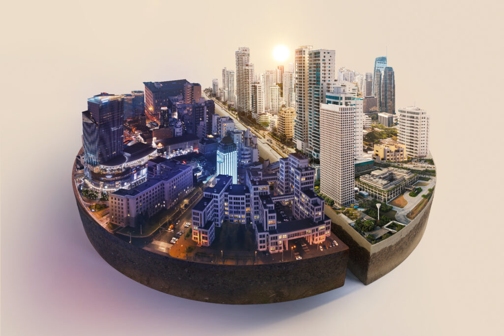 imagem ilustrativa para representar a aplicação de IoT em cidade inteligente