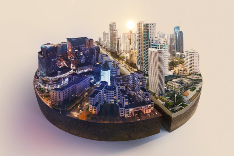 imagem ilustrativa para representar a aplicação de IoT em cidade inteligente