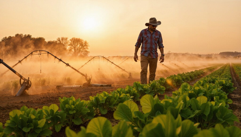 irrigação automatizada como forma de inteligência artificial no agronegócio